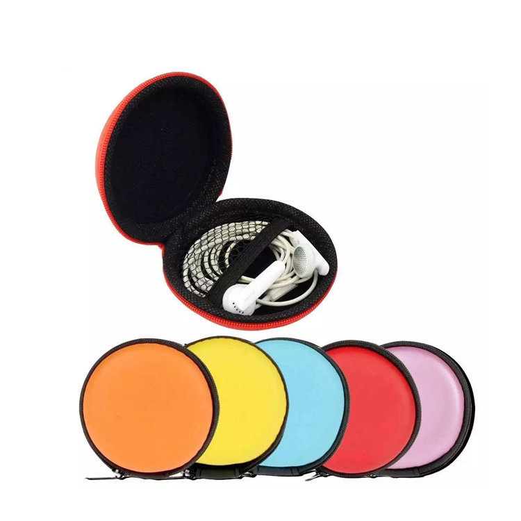 Colorful Custom Logo Design Shell Headphone Carrying Case